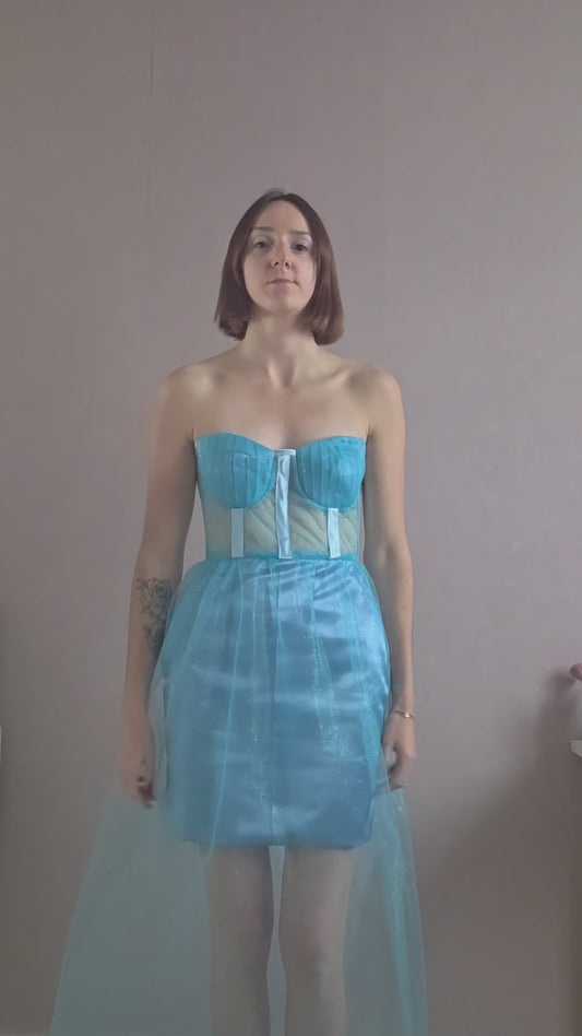 Robe bleue